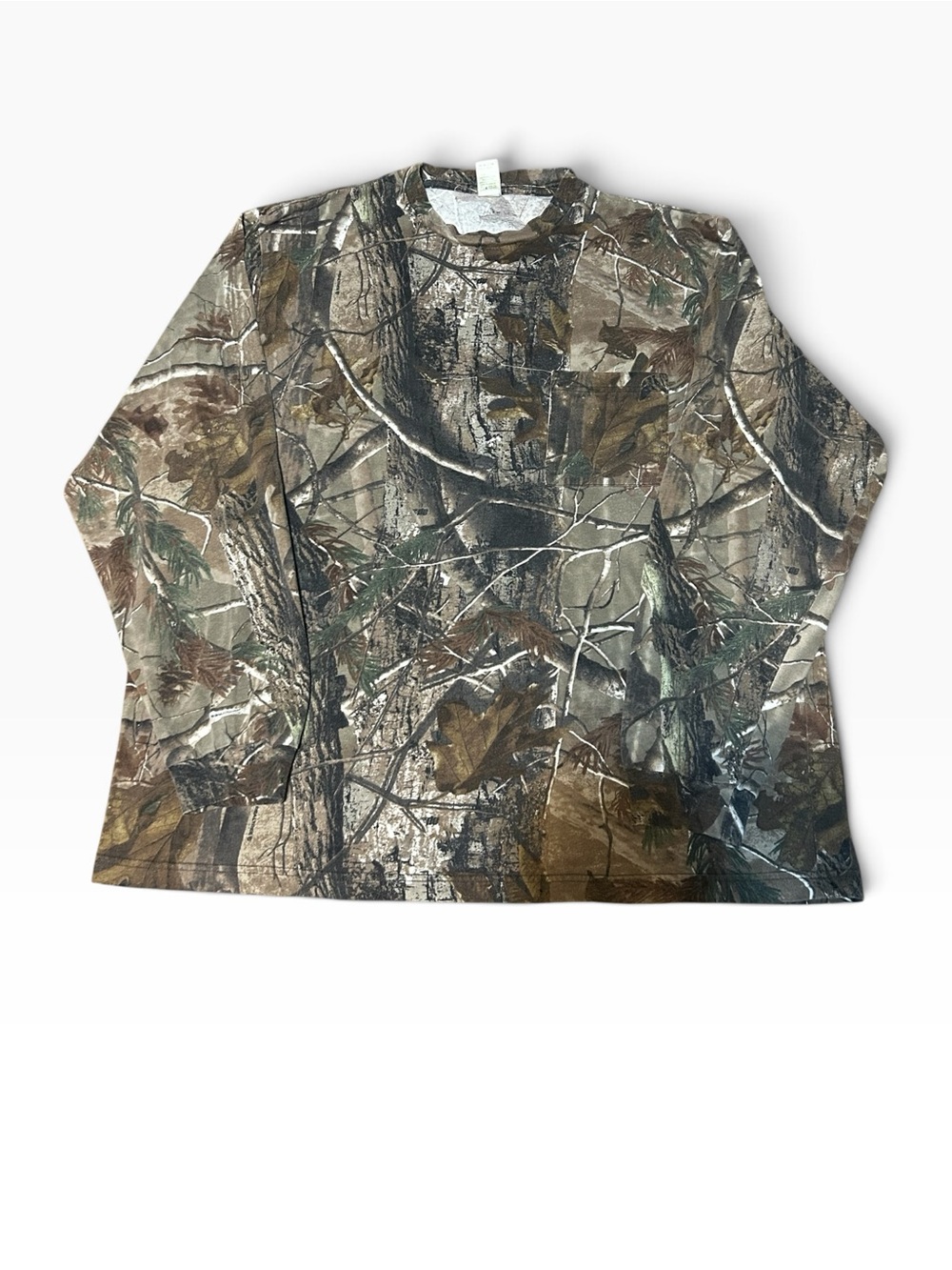 Y2K Liberty XL Woodland Camo Long Sleeve Shirt